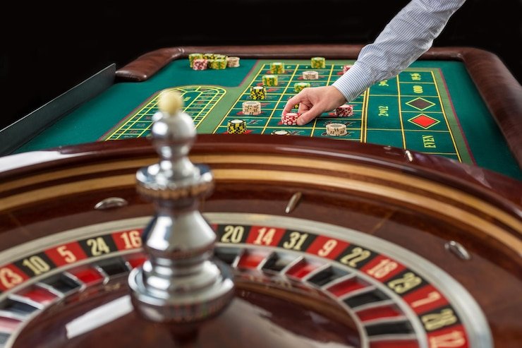 Antarmuka permainan Fa Cai Shen Deluxe di mahazeus dengan dealer langsung